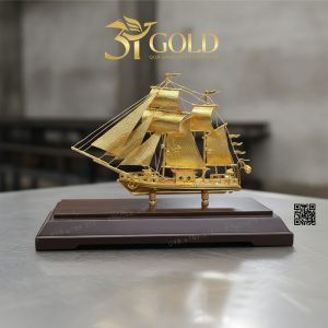 Mô hình thuyền thuận buồm xuôi gió M68 (Cỡ trung) - Ảnh 4