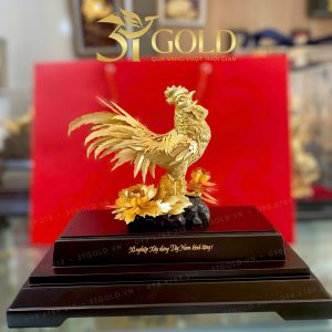 Tượng gà phong thủy (17x29x34cm) - Ảnh 2